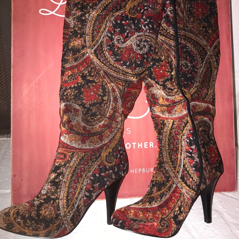Diba multicolored boots